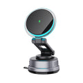 Magnetic Car Phone Mount – 15W Wireless Charging & Hands-Free Use