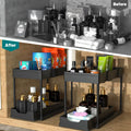 Under Sink Organizer – 2-Tier Sliding Storage Rack