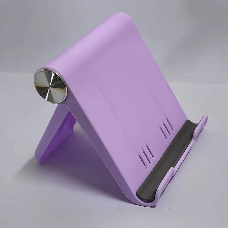 Adjustable Phone Stand – Foldable Desk Holder for Phones & Tablets