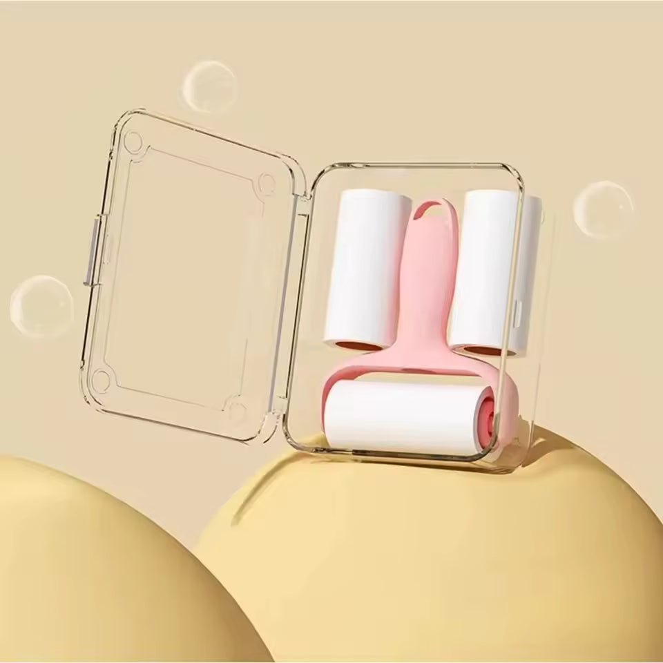 Mini Lint Roller – Portable Pet Hair & Dust Remover