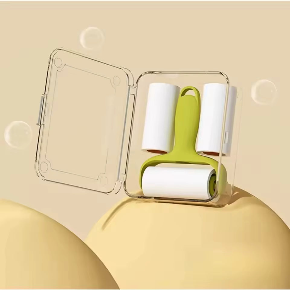 Mini Lint Roller – Portable Pet Hair & Dust Remover